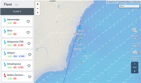 sydney hobart yacht tracker